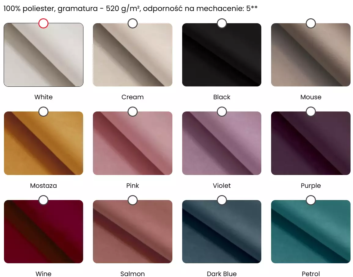 Łóżko tapicerowane COLORADO z pojemnikiem i stelażem podnoszonym